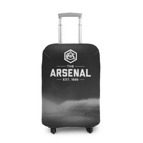Чехол для чемодана 3D с принтом Arsenal FC в Белгороде, 86% полиэфир, 14% спандекс | двустороннее нанесение принта, прорези для ручек и колес | арсенал