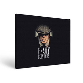 Холст прямоугольный с принтом Peaky Blinders 5 в Белгороде, 100% ПВХ |  | peaky blinders | козырьки | козырьки сериал | острые козырьки | томас шелби