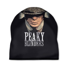 Шапка 3D с принтом Peaky Blinders 5 в Белгороде, 100% полиэстер | универсальный размер, печать по всей поверхности изделия | peaky blinders | козырьки | козырьки сериал | острые козырьки | томас шелби