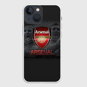 Чехол для iPhone 13 mini с принтом Arsenal. Fly Emirates в Белгороде,  |  | арсенал