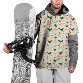 Накидка на куртку 3D с принтом Киты в Белгороде, 100% полиэстер |  | Тематика изображения на принте: вода | волны | жизнь | киты | корабли | лето | маяк | море | океан | трайблы | узоры | штурвал | якорь
