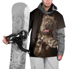 Накидка на куртку 3D с принтом Кане корсо в Белгороде, 100% полиэстер |  | Тематика изображения на принте: animal | breed | brown | dog | fear | jump | legs | throw | бросок | дог | животное | испуг | коричневый | лапы | порода | прыжок | собака