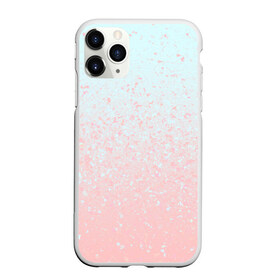 Чехол для iPhone 11 Pro Max матовый с принтом Pink Blue Gradient в Белгороде, Силикон |  | blu | gradient | pink | голубое | градиент | розовое