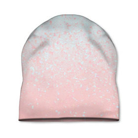Шапка 3D с принтом Pink Blue Gradient в Белгороде, 100% полиэстер | универсальный размер, печать по всей поверхности изделия | blu | gradient | pink | голубое | градиент | розовое