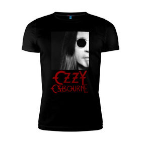 Мужская футболка премиум с принтом Ozzy Osbourne: King of Metal в Белгороде, 92% хлопок, 8% лайкра | приталенный силуэт, круглый вырез ворота, длина до линии бедра, короткий рукав | король металла | оззи осборн
