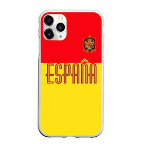 Чехол для iPhone 11 Pro матовый с принтом Сборная Испании по футболу в Белгороде, Силикон |  | испания