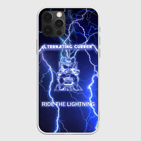 Чехол для iPhone 12 Pro Max с принтом Metallica - Ride the Lightning в Белгороде, Силикон |  | album | metal | metallica | ride the lightning | rock | альбом | метал | металлика | молния | рок