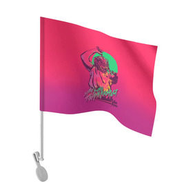 Флаг для автомобиля с принтом Hotline Miami 13 в Белгороде, 100% полиэстер | Размер: 30*21 см | game | hotline miami | hotlinemiami | игры | майями | хотлайн | хотланй майами