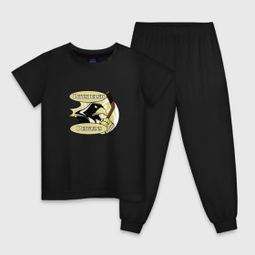 Детская пижама хлопок с принтом Pittsburgh Penguins team в Белгороде, 100% хлопок |  брюки и футболка прямого кроя, без карманов, на брюках мягкая резинка на поясе и по низу штанин
 | спорт | хоккей