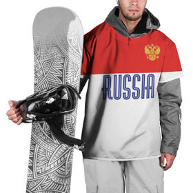 Накидка на куртку 3D с принтом Сборная России в Белгороде, 100% полиэстер |  | евро | европы | россии | россия | сборная | футбол