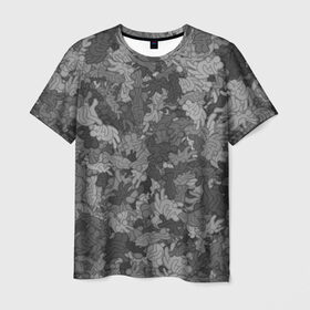 Мужская футболка 3D с принтом 50 оттенков серого в Белгороде, 100% полиэфир | прямой крой, круглый вырез горловины, длина до линии бедер | Тематика изображения на принте: камуфляж | позы