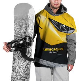 Накидка на куртку 3D с принтом Lamborghini the best в Белгороде, 100% полиэстер |  | Тематика изображения на принте: авто | автомобиль | ламборгини