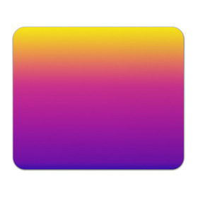 Коврик прямоугольный с принтом Чёткий градиент в Белгороде, натуральный каучук | размер 230 х 185 мм; запечатка лицевой стороны | cs:go | градиент | диджей | желтый | музыка | розовый | синий | фиолетовый | чёткий