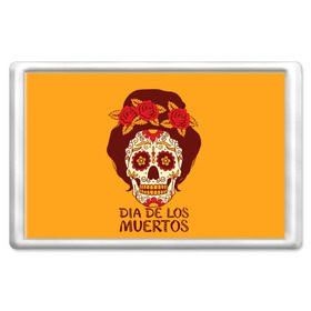 Магнит 45*70 с принтом Мексиканский череп в Белгороде, Пластик | Размер: 78*52 мм; Размер печати: 70*45 | Тематика изображения на принте: cobwebs | color | day of the dead | dead | death | eyes | girl | holiday | makeup | mask | mexican skull | mexico | ornament | pattern | взгляд | девушка | день мертвых | макияж | маска | мексика | мексиканский череп | мертвецов | орнамент | паутина | пра