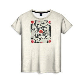 Женская футболка 3D с принтом Red Hot Chili Peppers 8 в Белгороде, 100% полиэфир ( синтетическое хлопкоподобное полотно) | прямой крой, круглый вырез горловины, длина до линии бедер | red hot chili peppers | rhcp | перцы | ред хот чили пепперс | рхчп | рэд