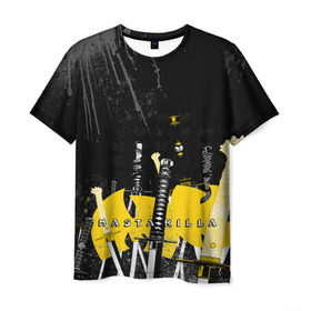 Мужская футболка 3D с принтом Wu-tang clan в Белгороде, 100% полиэфир | прямой крой, круглый вырез горловины, длина до линии бедер | gza | hip hop | rza | wu fam | ву танг клан | хип хоп
