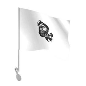 Флаг для автомобиля с принтом Methodman в Белгороде, 100% полиэстер | Размер: 30*21 см | gza | hip hop | rza | wu fam | ву танг клан | хип хоп