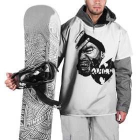 Накидка на куртку 3D с принтом Methodman в Белгороде, 100% полиэстер |  | gza | hip hop | rza | wu fam | ву танг клан | хип хоп