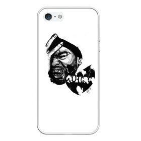 Чехол для iPhone 5/5S матовый с принтом Methodman в Белгороде, Силикон | Область печати: задняя сторона чехла, без боковых панелей | gza | hip hop | rza | wu fam | ву танг клан | хип хоп