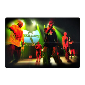Магнитный плакат 3Х2 с принтом Wu-Tang clan в Белгороде, Полимерный материал с магнитным слоем | 6 деталей размером 9*9 см | Тематика изображения на принте: gza | hip hop | rza | wu fam | ву танг клан | хип хоп