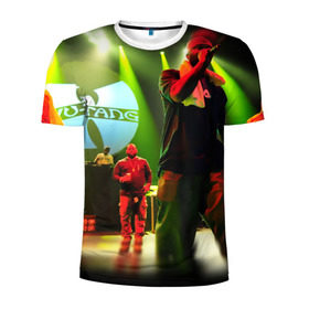 Мужская футболка 3D спортивная с принтом Wu-Tang clan в Белгороде, 100% полиэстер с улучшенными характеристиками | приталенный силуэт, круглая горловина, широкие плечи, сужается к линии бедра | gza | hip hop | rza | wu fam | ву танг клан | хип хоп