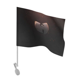 Флаг для автомобиля с принтом Wu-tang Clan в Белгороде, 100% полиэстер | Размер: 30*21 см | gza | hip hop | rza | wu fam | ву танг клан | хип хоп