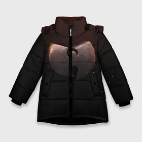 Зимняя куртка для девочек 3D с принтом Wu-tang Clan в Белгороде, ткань верха — 100% полиэстер; подклад — 100% полиэстер, утеплитель — 100% полиэстер. | длина ниже бедра, удлиненная спинка, воротник стойка и отстегивающийся капюшон. Есть боковые карманы с листочкой на кнопках, утяжки по низу изделия и внутренний карман на молнии. 

Предусмотрены светоотражающий принт на спинке, радужный светоотражающий элемент на пуллере молнии и на резинке для утяжки. | gza | hip hop | rza | wu fam | ву танг клан | хип хоп