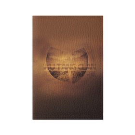 Обложка для паспорта матовая кожа с принтом Wu-Tang Clan в Белгороде, натуральная матовая кожа | размер 19,3 х 13,7 см; прозрачные пластиковые крепления | wu tang