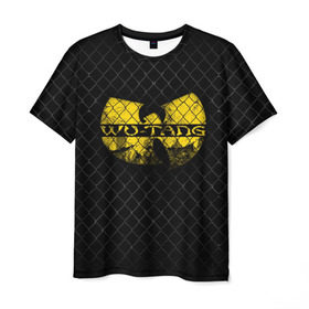 Мужская футболка 3D с принтом Wu-Tang Clan в Белгороде, 100% полиэфир | прямой крой, круглый вырез горловины, длина до линии бедер | Тематика изображения на принте: wu tang