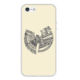 Чехол для iPhone 5/5S матовый с принтом Wu-Tang Clan в Белгороде, Силикон | Область печати: задняя сторона чехла, без боковых панелей | wu tang