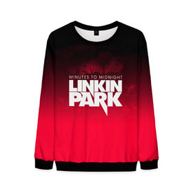 Мужской свитшот 3D с принтом Linkin Park в Белгороде, 100% полиэстер с мягким внутренним слоем | круглый вырез горловины, мягкая резинка на манжетах и поясе, свободная посадка по фигуре | linkin park
