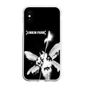 Чехол для iPhone XS Max матовый с принтом Linkin Park в Белгороде, Силикон | Область печати: задняя сторона чехла, без боковых панелей | linkin park