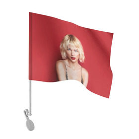 Флаг для автомобиля с принтом Taylor Swift в Белгороде, 100% полиэстер | Размер: 30*21 см | звезда | знаменитость | музыка | певица