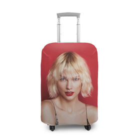 Чехол для чемодана 3D с принтом Taylor Swift в Белгороде, 86% полиэфир, 14% спандекс | двустороннее нанесение принта, прорези для ручек и колес | звезда | знаменитость | музыка | певица