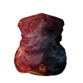 Бандана-труба 3D с принтом Стихия огня в Белгороде, 100% полиэстер, ткань с особыми свойствами — Activecool | плотность 150‒180 г/м2; хорошо тянется, но сохраняет форму | Тематика изображения на принте: дым | пламя | страсть