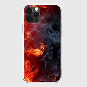 Чехол для iPhone 12 Pro Max с принтом Стихия огня в Белгороде, Силикон |  | Тематика изображения на принте: дым | пламя | страсть