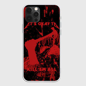 Чехол для iPhone 12 Pro Max с принтом Kill Em All в Белгороде, Силикон |  | металлика