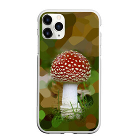 Чехол для iPhone 11 Pro матовый с принтом Мухоморчик в Белгороде, Силикон |  | Тематика изображения на принте: гриб | камуфляж | лес | мухомор | поганка | яд | ядовитый