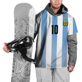 Накидка на куртку 3D с принтом Месси (сборная Аргентины) в Белгороде, 100% полиэстер |  | barcelona | lionel | messi | аргентина | барселона | кубок | лионель | мира | сборная | футбол