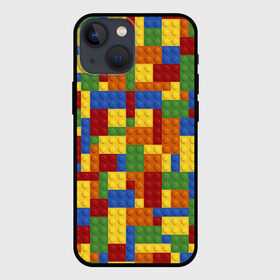 Чехол для iPhone 13 mini с принтом Конструктор лего в Белгороде,  |  | Тематика изображения на принте: lego | кирпичи | конструктор