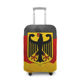 Чехол для чемодана 3D с принтом Германия в Белгороде, 86% полиэфир, 14% спандекс | двустороннее нанесение принта, прорези для ручек и колес | 