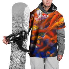 Накидка на куртку 3D с принтом Рыбки в Белгороде, 100% полиэстер |  | Тематика изображения на принте: вода | природа | рыба | рыбалка | туризм