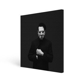 Холст квадратный с принтом Marilyn Manson в Белгороде, 100% ПВХ |  | Тематика изображения на принте: звезда | знаменитость | музыка | мэрилин мэнсон | певец | рокер