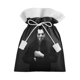 Подарочный 3D мешок с принтом Marilyn Manson в Белгороде, 100% полиэстер | Размер: 29*39 см | Тематика изображения на принте: звезда | знаменитость | музыка | мэрилин мэнсон | певец | рокер