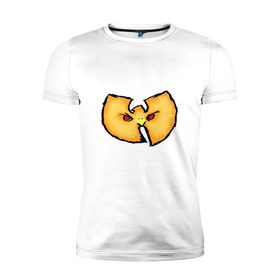 Мужская футболка премиум с принтом Wu-Tang Clan в Белгороде, 92% хлопок, 8% лайкра | приталенный силуэт, круглый вырез ворота, длина до линии бедра, короткий рукав | gza | hip hop | rza | wu fam | ву танг клан | хип хоп
