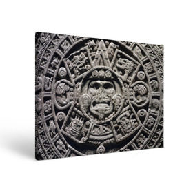 Холст прямоугольный с принтом Календарь ацтеков в Белгороде, 100% ПВХ |  | ацтеки | древняя цивилизация | индейцы | майя | южная америка