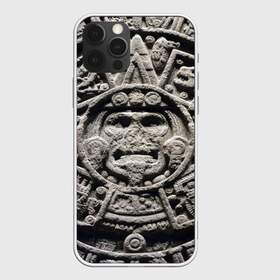 Чехол для iPhone 12 Pro Max с принтом Календарь ацтеков в Белгороде, Силикон |  | Тематика изображения на принте: ацтеки | древняя цивилизация | индейцы | майя | южная америка