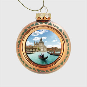 Стеклянный ёлочный шар с принтом Венеция в Белгороде, Стекло | Диаметр: 80 мм | europe | italy | venice | венеция | вода | европа | ес | италия | каникулы | лодки | отдых | отпуск | солнце | туризм