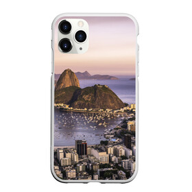 Чехол для iPhone 11 Pro матовый с принтом Рио (Бразилия) в Белгороде, Силикон |  | brazil | rio de janeiro | бразилия | жара | каникулы | карнавал | мегаполис | отдых | отпуск | пляж | приключение | путешествие | рио де жанейро | туризм | футбол | южная америка