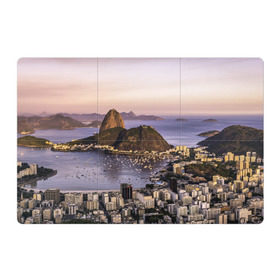Магнитный плакат 3Х2 с принтом Рио (Бразилия) в Белгороде, Полимерный материал с магнитным слоем | 6 деталей размером 9*9 см | brazil | rio de janeiro | бразилия | жара | каникулы | карнавал | мегаполис | отдых | отпуск | пляж | приключение | путешествие | рио де жанейро | туризм | футбол | южная америка